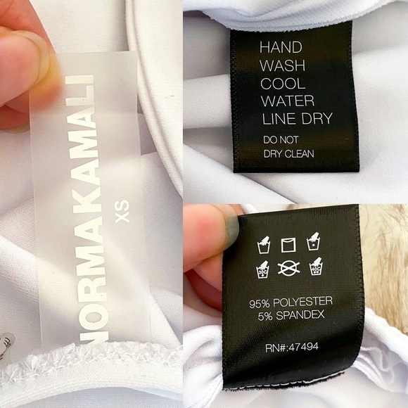 NWOT Norma Kamali Twist Mio OP XS - Picture 4 of 8